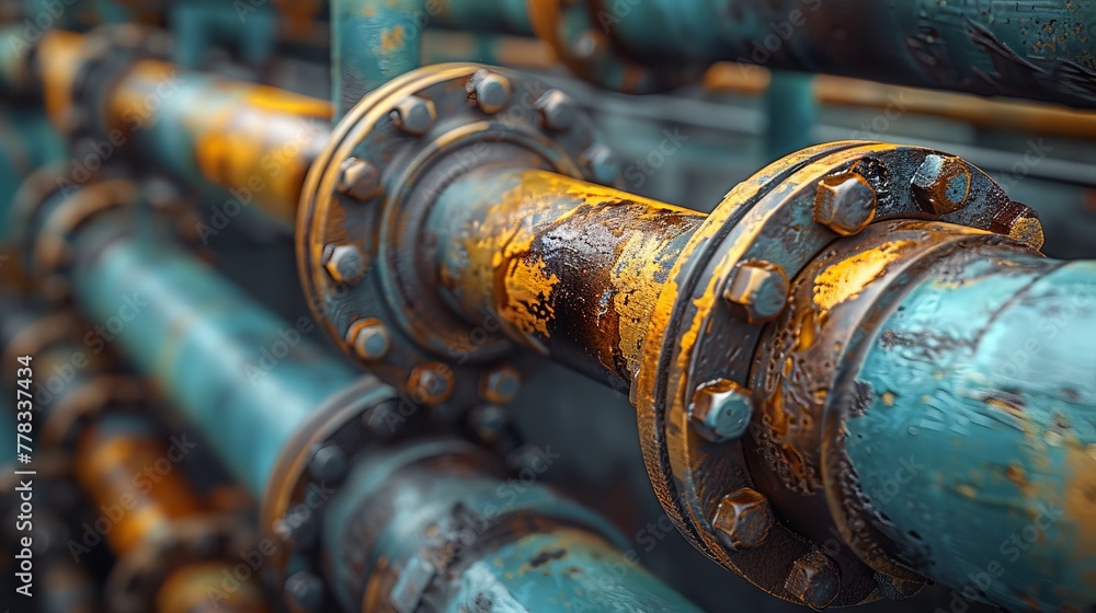 Rusty Blue Pipes Rusty Blue Pipes