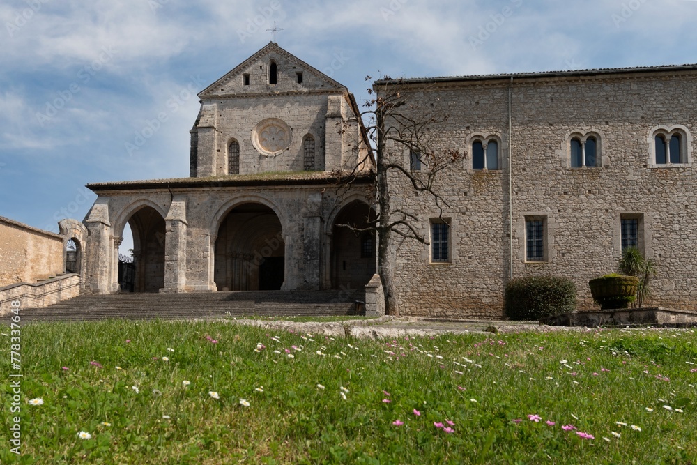 Fototapeta premium Abbazia di Casamari - Veroli - Frosinone - Lazio - Italia