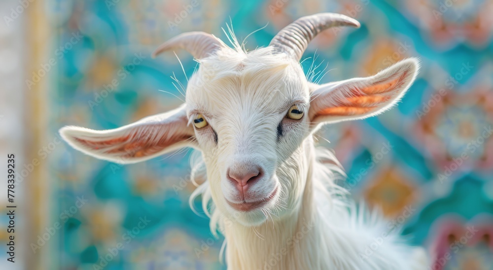 Fototapeta premium Goat Eid Generated with Ai tools