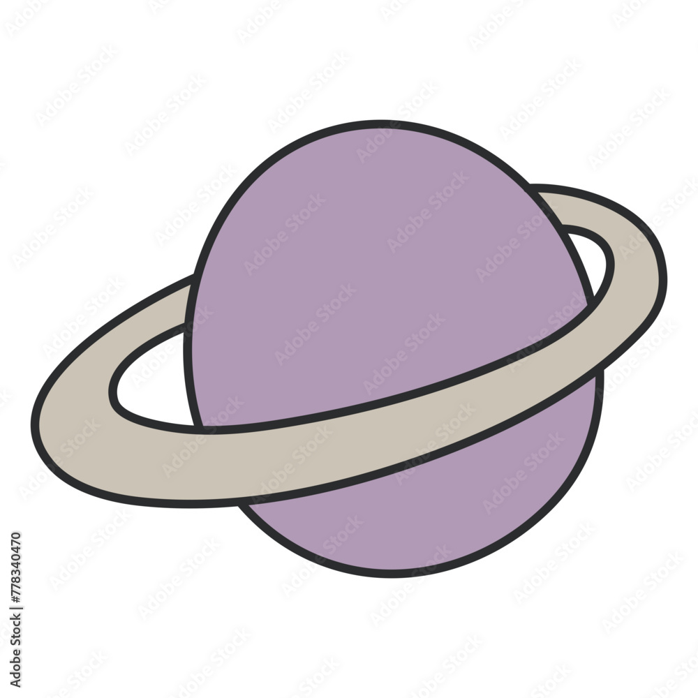 A colored design icon of science
A colored design icon of science