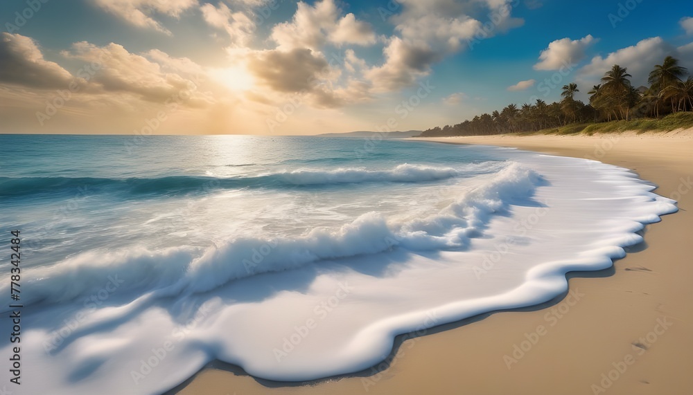 Seaside Serenity: Captivating Aerial Perspective of a Tranquil Shoreline Seaside Serenity: Captivating Aerial Perspective of a Tranquil Shoreline