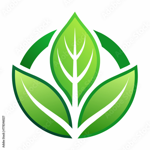 Protect Nature: 'Green Leaf' Logo
