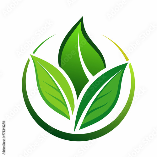 Environmental Awareness: 'Green Leaf' Logo