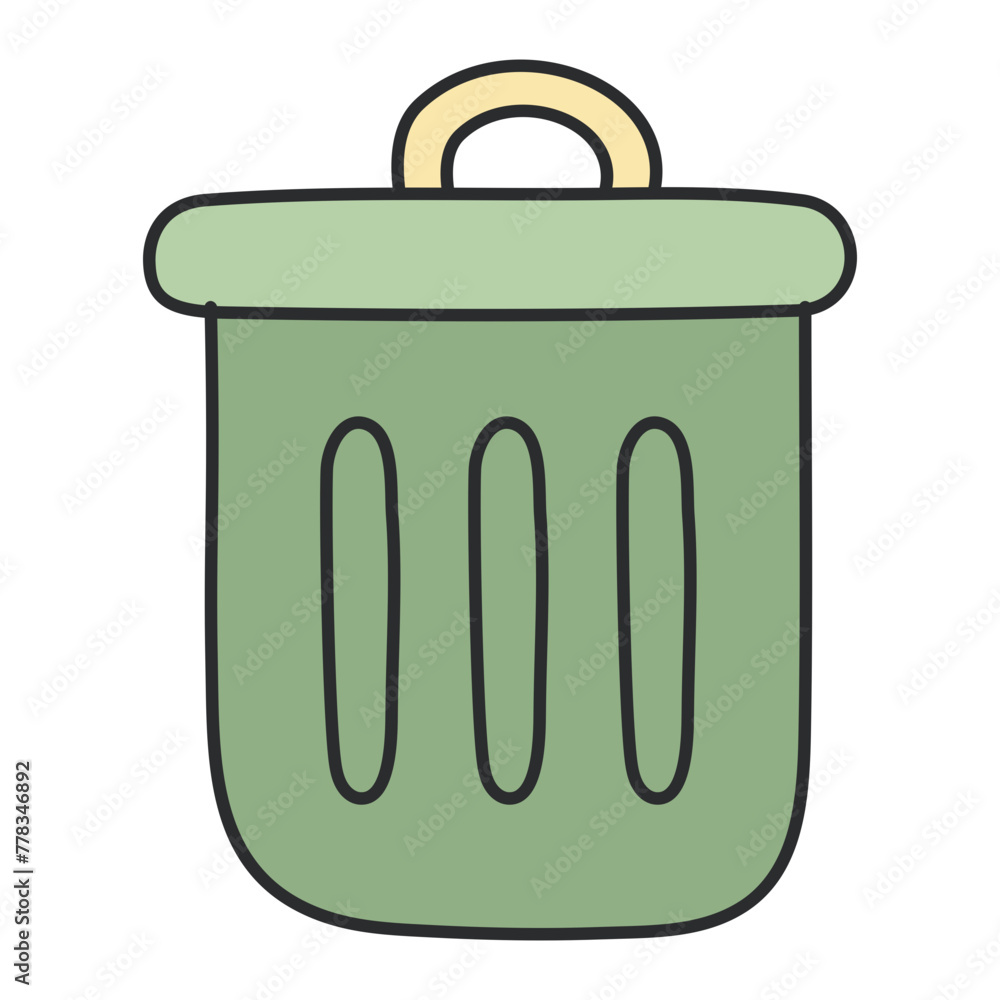 Perfect design icon of dustbin
Perfect design icon of dustbin