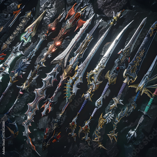 A Spectacular Array of Top-tier Weapons from Monster Hunter World: An ode to the game's craftsmanship