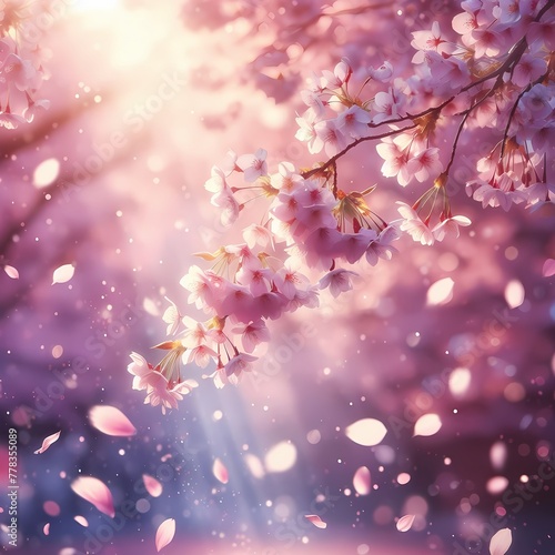 Cherry blossom background 