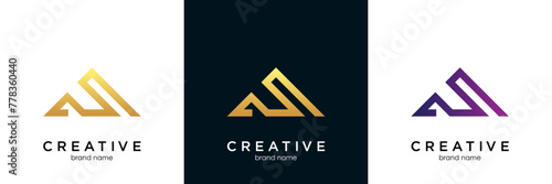 peak logo mountain icon