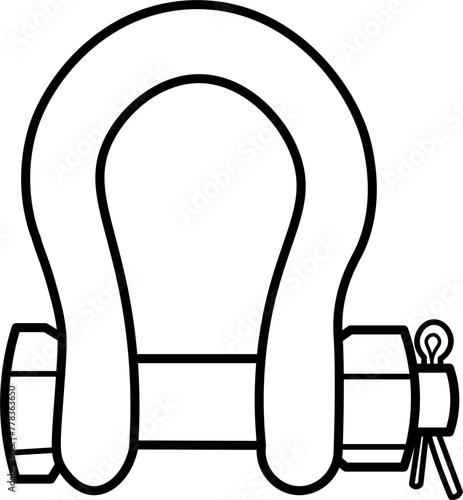 Shackles Outline Icon 