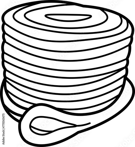 Rope Outline Icon 