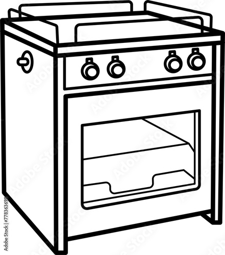 Galley Outline Icon 