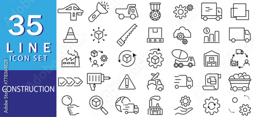 Modern thin line icons set of doing business elements, solution for clients. Premium quality outline symbol collection. Simple mono linear pictogram pack. Stroke vector logo concept for web graphics