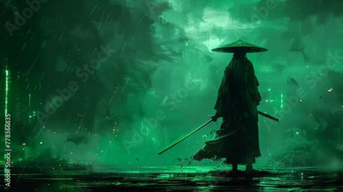 Green Mist Samurai