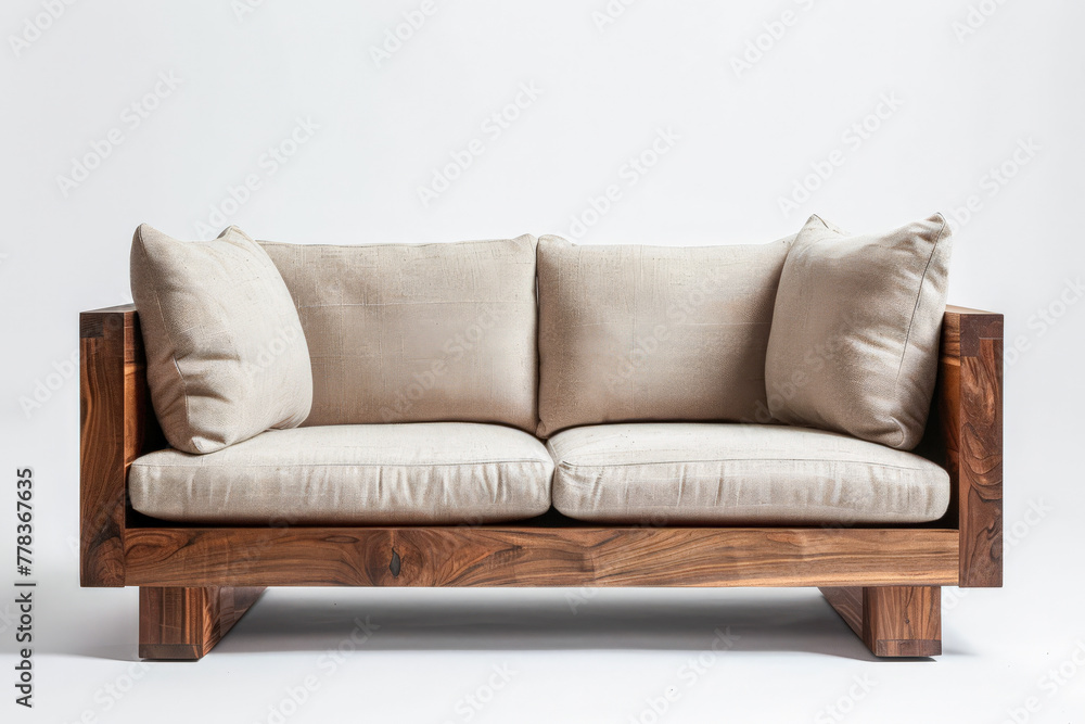 Contemporary minimalist living spaces based on a sofa composition Contemporary minimalist living spaces based on a sofa composition