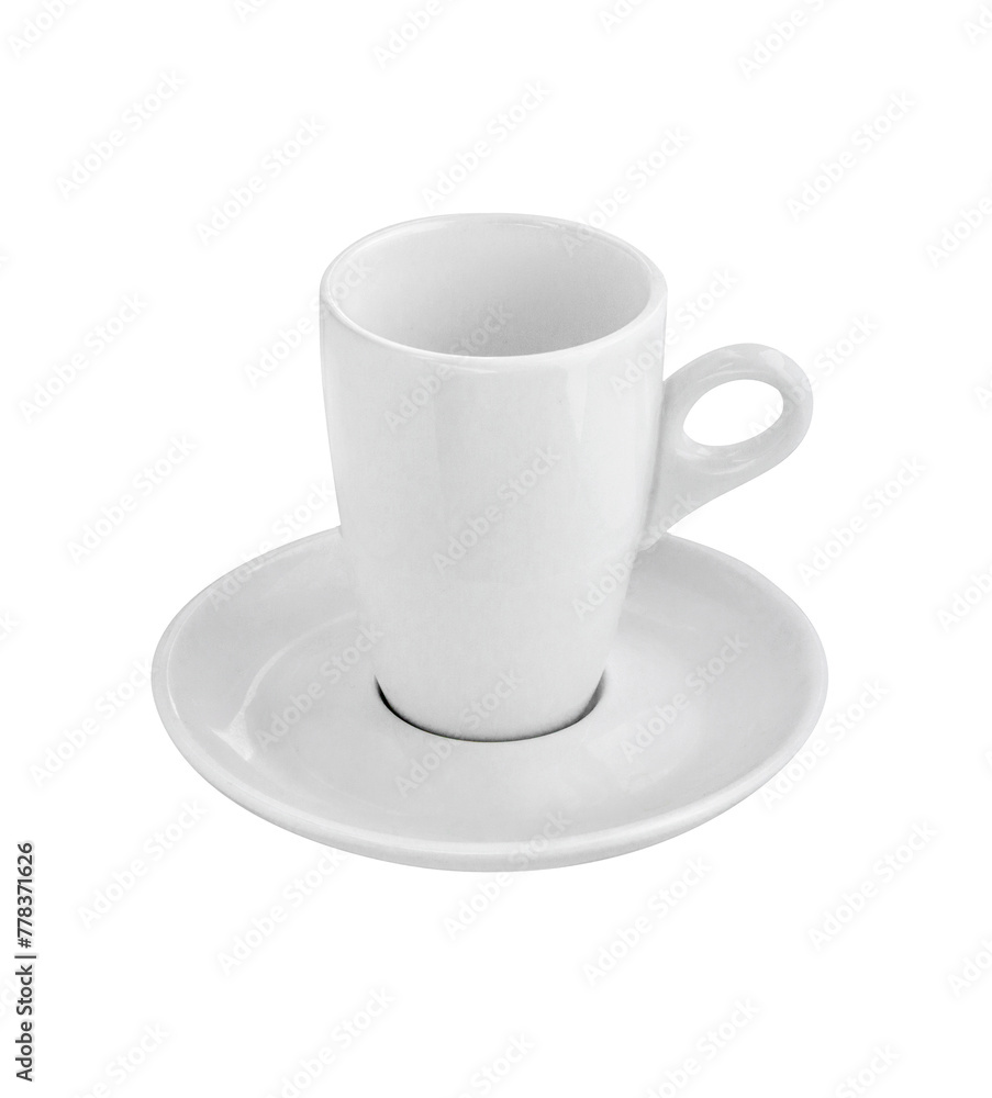 Coffee cup on white Coffee cup on white