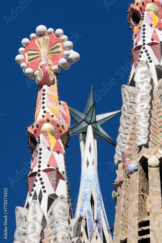Pinacles de la sagrada familia