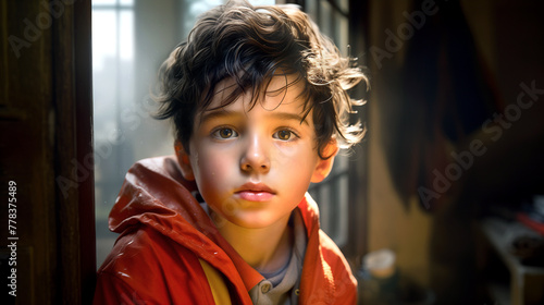 portrait of a kid boy child © Volodymyr