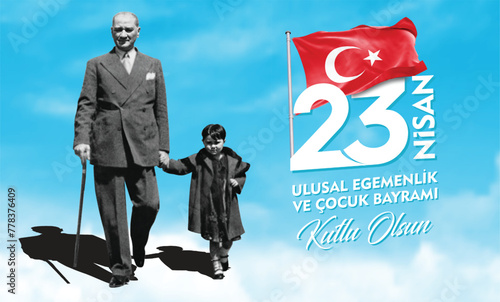 23 Nisan Ulusal Egemenlik ve Cocuk Bayrami.
