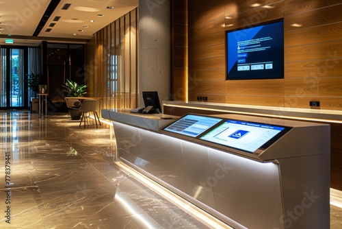 Cutting edge technological innovations for hotel receptions and lobbies