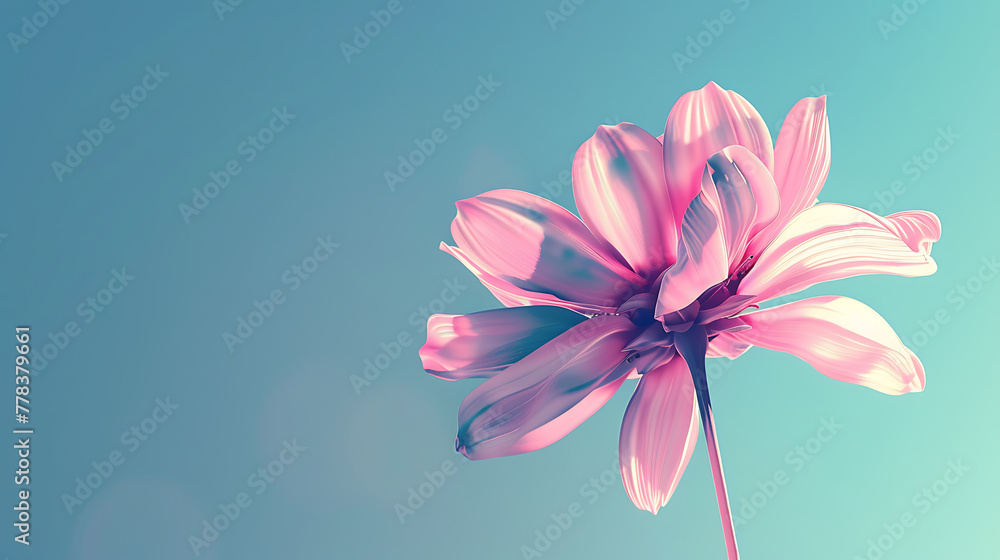 Fototapeta premium Beautiful colorful flower backgrounds are used for presentations or framed photos. Text background