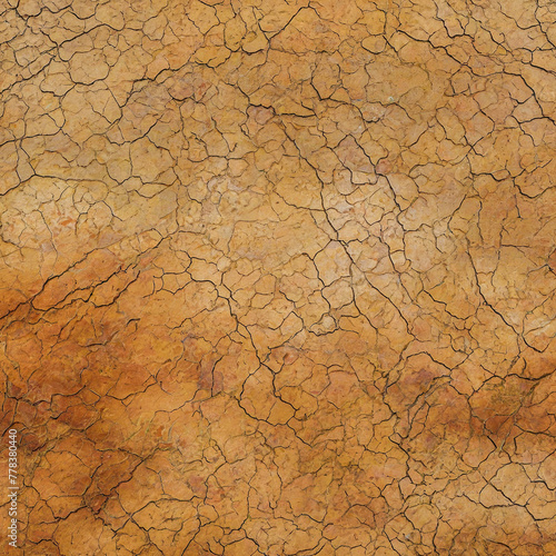 Cracked dry earth texture background 