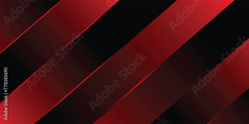 Abstract red laser beam. On a black background. Vector illustration. lighting effect. illustration vektor photo