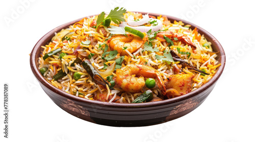 Dindigul Biryani on Transparent Background PNG © TheLogoTip