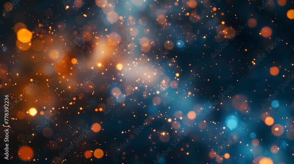 abstract background of stars and galaxies