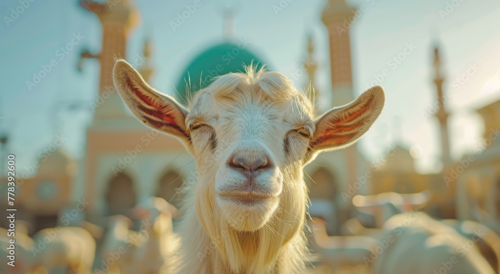 Goat Qurban Eid genrated with Ai tools