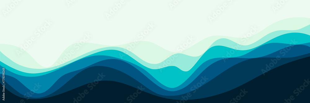 abstract blue wave background vector illusttration good for web banner, ads banner, booklet, wallpaper, background template, and advertising abstract blue wave background vector illusttration good for web banner, ads banner, booklet, wallpaper, background template, and advertising