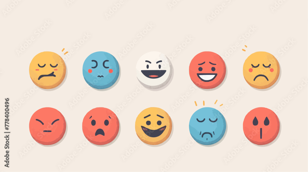 Group of icons: Emotions and facial expressions
Group of icons: Emotions and facial expressions