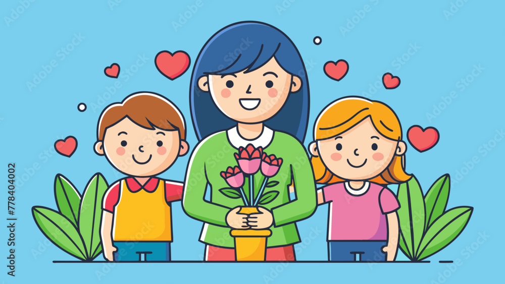 happy family vector illustration happy family vector illustration