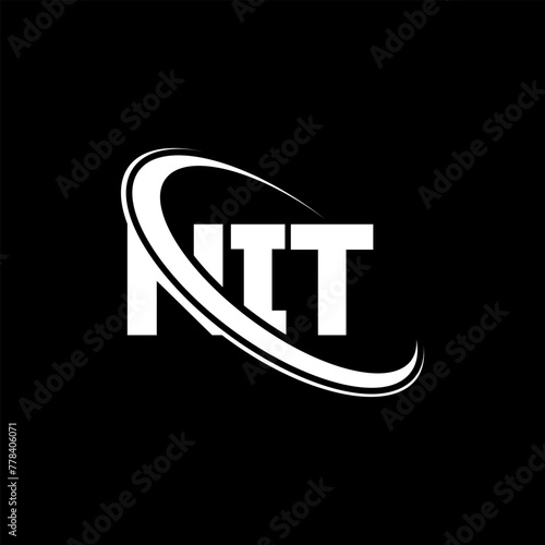 NIT logo. NIT letter. NIT letter logo design. Initials NIT logo linked with circle and uppercase monogram logo. NIT typography for technology, business and real estate brand.