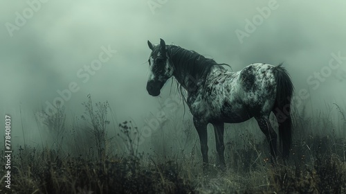 Misty Lone Horse