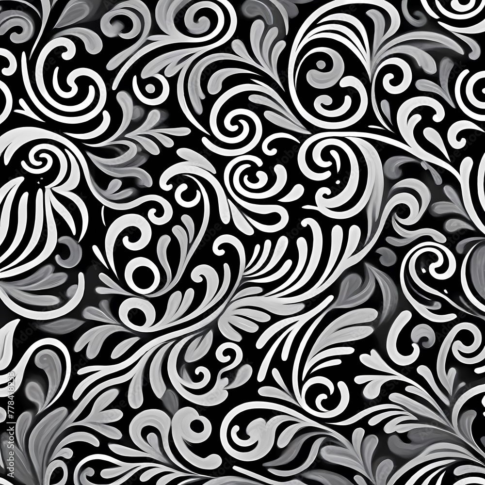 background pattern leaf seamless black illustration vector background pattern leaf seamless black illustration vector
