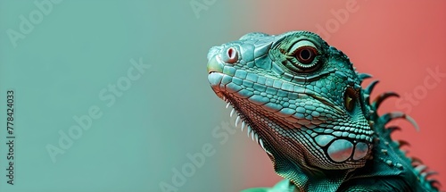 Reptilian Gaze  Observing Curious Onlookers. Concept Wildlife Photography  Animal Encounters  Nature Exploration  Reptile Habitat  Ethical Observation