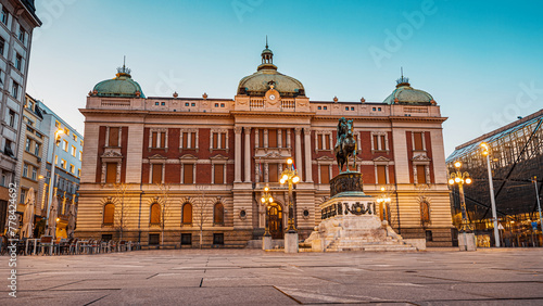 Serbia Belgrade's iconic National Museum, where stunning architecture and ancient artifacts come together to tell the story of the Balkans.