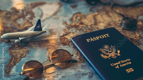 airplane passport flight travel traveller fly travelling citizenship air concept