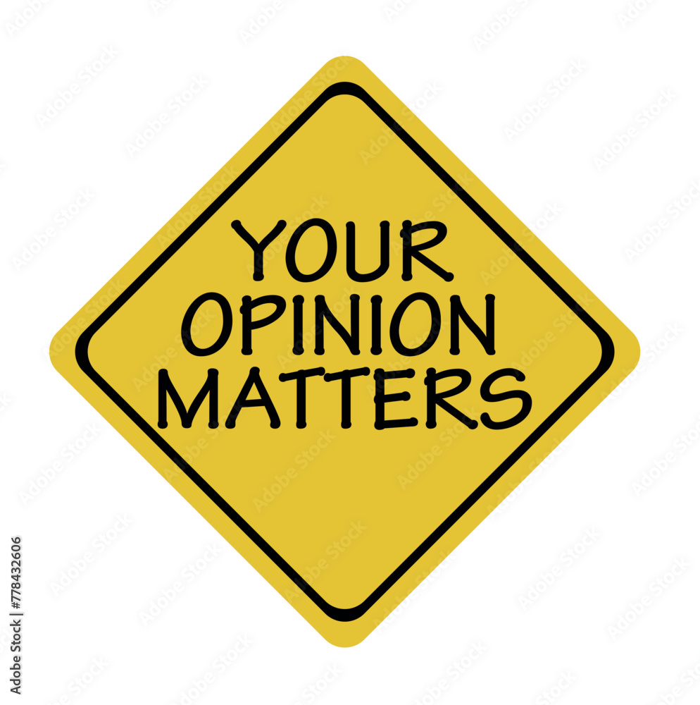 Your opinion matters speech bubble banner. Can be used for business, marketing and advertising. Vector EPS 10. Isolated on white background Your opinion matters speech bubble banner. Can be used for business, marketing and advertising. Vector EPS 10. Isolated on white background