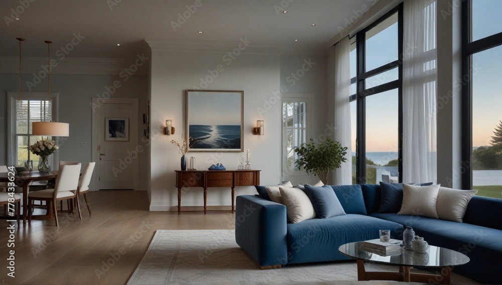 Fototapeta premium living room interior