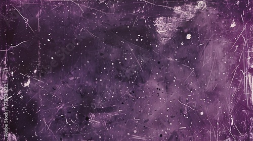 a purple background with white specks photo