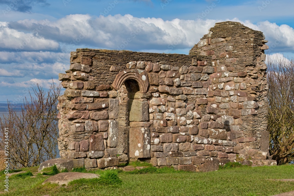 ruins of an chapel in Heysham