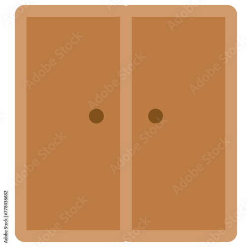 Daily necessities colored icon pack