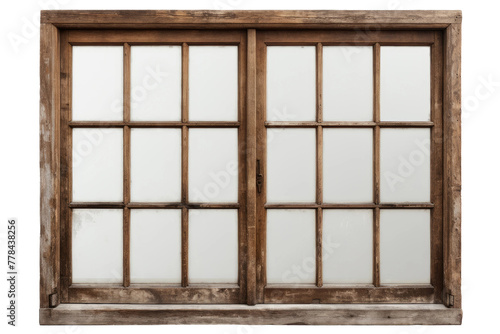 The Whispering Window  A Tranquil Portal to Another Realm. White or PNG Transparent Background.