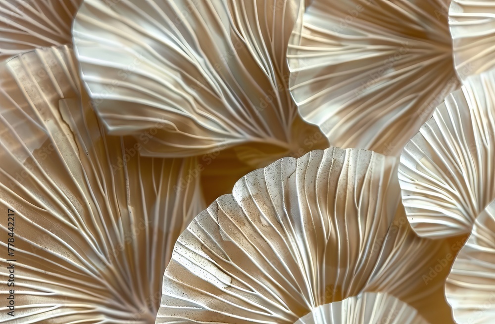 Beige Aesthetic Dried Leaves Delicate Background. Soft Wallpaper Texture of Transparent Macro Paper Leaves. Beige Aesthetic Dried Leaves Delicate Background. Soft Wallpaper Texture of Transparent Macro Paper Leaves.