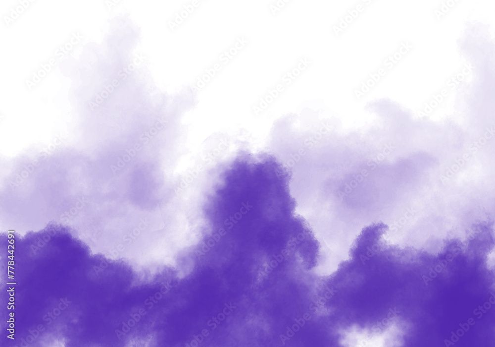 Obraz premium Purple Smoke Bomb Transparent PNG, Realistic Smoke, Smoke Bomb PNG, Smoke Bomb Photography Element