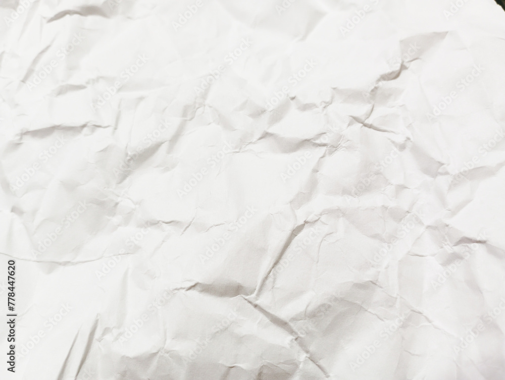 white crumpled paper texture background. white crumpled paper texture background.