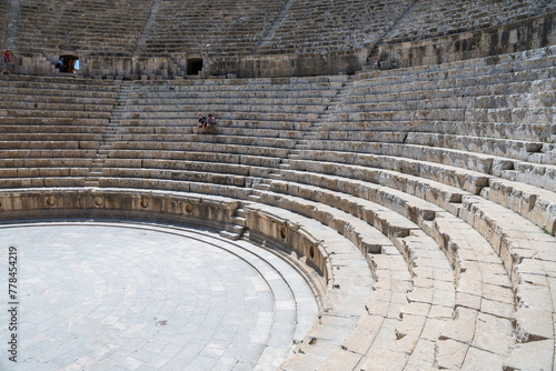 Принти на полотні Jerash, Jordan antique archaeological site of classical heritage for tourists