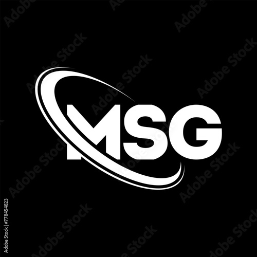 MSG logo. MSG letter. MSG letter logo design. Initials MSG logo linked with circle and uppercase monogram logo. MSG typography for technology, business and real estate brand.