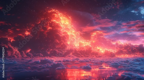 Volcanic Skyfire photo