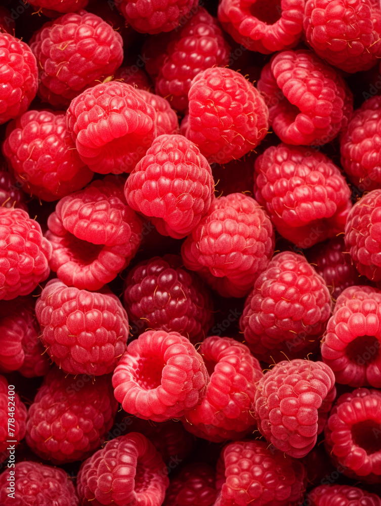 close up of ripe raspberries close up of ripe raspberries